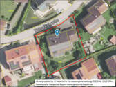 Luftbild mit Grenzen - 