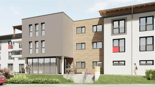 Ansicht Eingang - 1 Zimmer Etagenwohnung in Tiefenbach