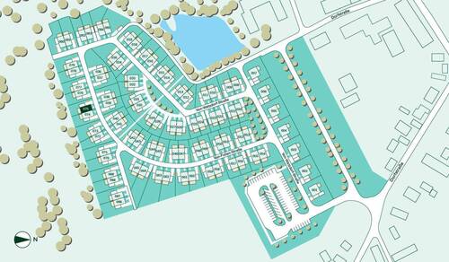 Lageplan Neuseengärten - 