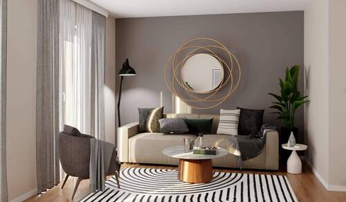 Wohnzimmer in Neuseengärten - 