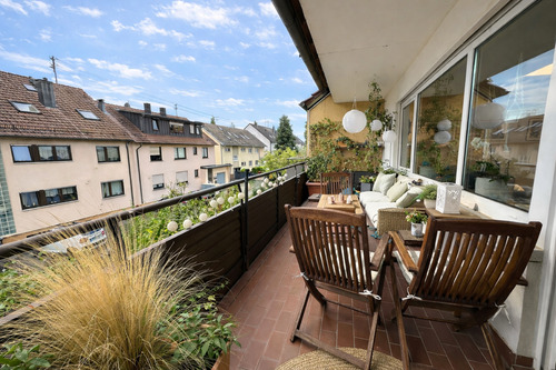 Südbalkon - 3 Zimmer Etagenwohnung in Filderstadt