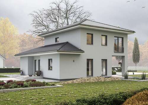Hausansicht - 5 Zimmer Einfamilienhaus in Bad Lausick