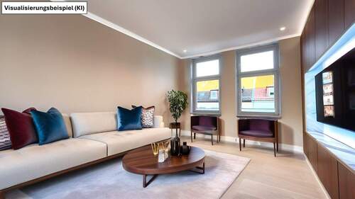 Wohnzimmer Illustration - 