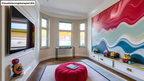 Kinderzimmer Illustration - 