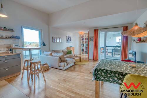 Wohnzimmer - 3 Zimmer Etagenwohnung zum Kaufen in Grafing bei München