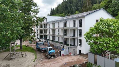 Südwest-Ansicht - 3 Zimmer Etagenwohnung in Wehr