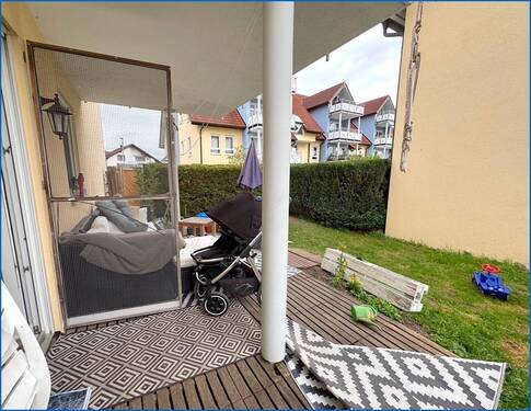 Süd-Terrasse - 3 Zimmer Etagenwohnung in Stockach