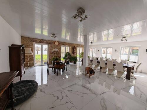 Speisezimmer Erdgeschoß 1/3 - 7 Zimmer Mehrfamilienhaus, Wohnhaus zum Kaufen in Oberhausen an der Appel