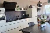 Küche und Esszimmer - 2 Zimmer Etagenwohnung zur Miete in Meersburg