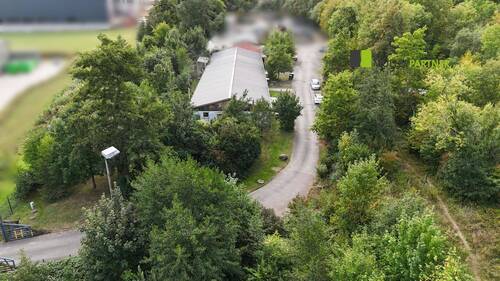 Giebelansicht Drohne - 