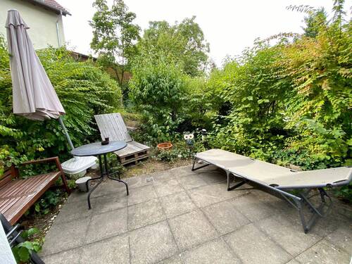 Terrasse - 2 Zimmer Etagenwohnung zur Miete in Würzburg