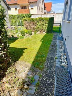 Garten auf der Westseite - 
