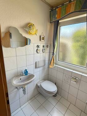 Separierte Toilette - 