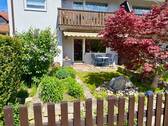 Der schön angelegte Gartenanteil - 3 Zimmer Terrassenwohnung zum Kaufen in Fürth