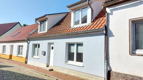 Vorderansicht - Schönes Einfamilienhaus im Zentrum der Stadt Usedom