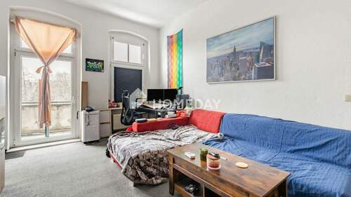 Wohnzimmer 1 - 2 Zimmer Etagenwohnung in Berlin