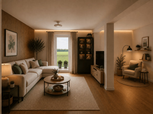 Visualisierung Wohnzimmer - 