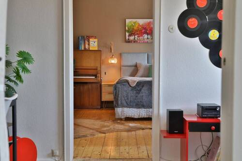 Blick ins Schlafzimmer - 