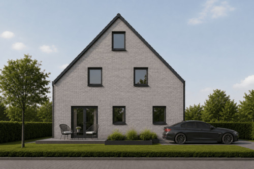 Beispielhafte Darstellung Seitenansicht - Doppelhaushälfte mit 145,00 m&sup2; in Südlohn zum Kaufen