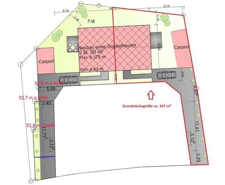 Lageplan DHH rechts - 