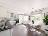 Sonnenverwöhnte Wohnküche - 4 Zimmer Einfamilienhaus zum Kaufen in Wettenberg