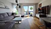 Wohnzimmer - 3 Zimmer Etagenwohnung zum Kaufen in Zirndorf