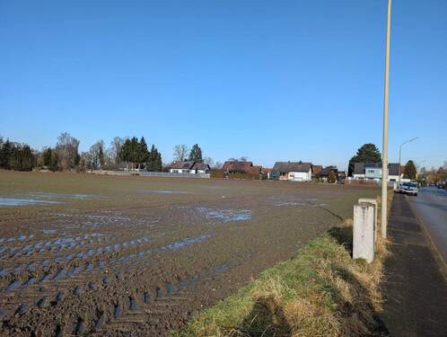 Blick von Süden - Baugrund im familienfreundlichen Baar-Ebenhausen Werk