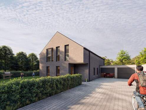 Straßenansicht - 5 Zimmer Einfamilienhaus zum Kaufen in Hamminkeln