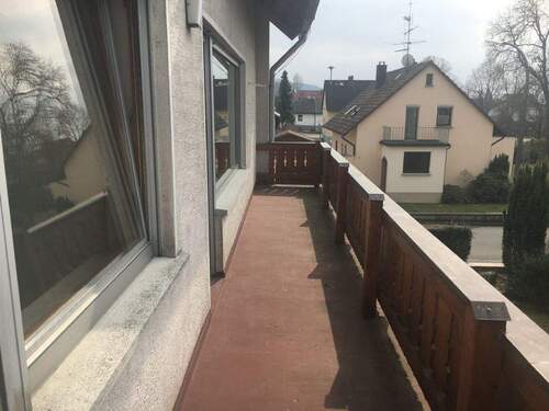 großer Balkon - 4 Zimmer Etagenwohnung zur Miete in Bad Staffelstein