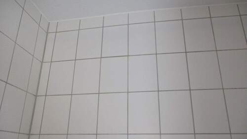 Tageslichtbad weiß gefliest - 