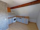 Ansicht IV: Wohn- und Esszimmer mit offenem Küchenbereich - Etagenwohnung mit 95,00 m&sup2; in Niederbrombach zur Miete