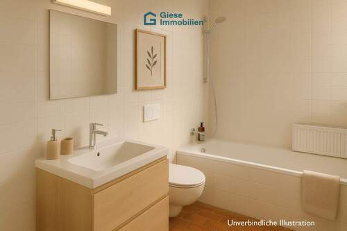 Badezimmer - visualisiert - 
