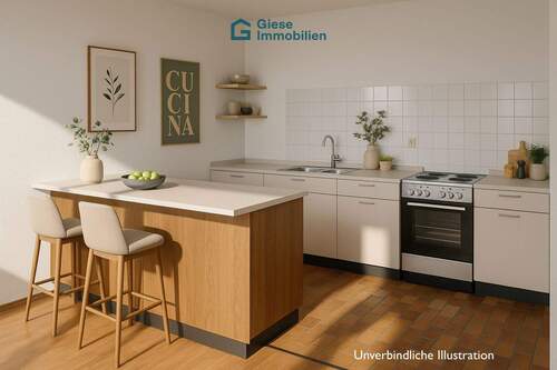 Küche - visualisiert - 