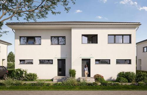 Typ4_Straße - 5 Zimmer Doppelhaushälfte zum Kaufen in Beelitz