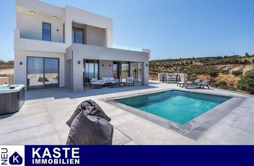 Titel - Zwei moderne Villen - jeweils mit Pool, Meerblick und möbliert 