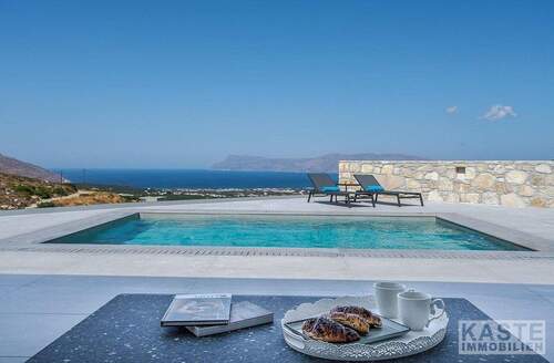 Terrasse - 7 Zimmer Mehrfamilienhaus, Wohnhaus zum Kaufen in Platanos