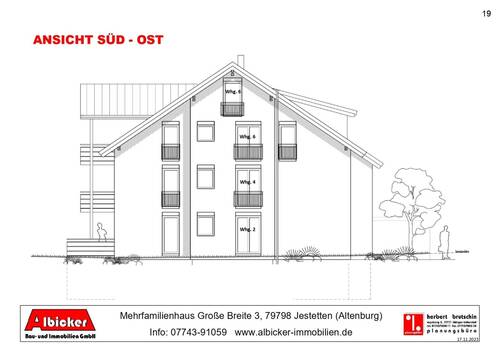 Seitenansicht Süd-Ost - 