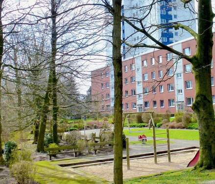 Gesamtansicht - Gepflegte vermietete 2-Zimmerwohnung in Hamburg-Lokstedt