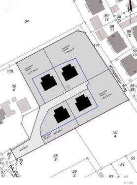 Grundstücksaufteilung - 