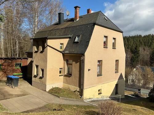 Rückansicht - Einfamilienhaus mit 110,00 m&sup2; in Bad Elster zum Kaufen