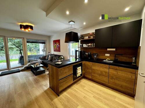 Küche Wohnbereich - 3 Zimmer Etagenwohnung zur Miete in Eschweiler