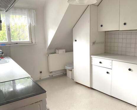 Küche im Dachgeschoss - 