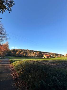 Blick auf die Wohnsiedlung - 