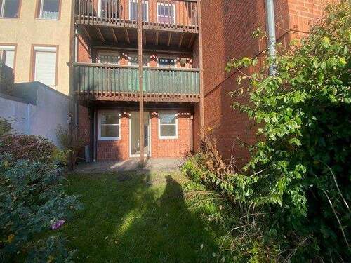 Garten - 2 Zimmer Etagenwohnung zur Miete in Brunsbüttel