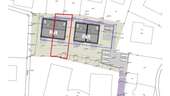 Freiflächenplan mit Grundstück - 