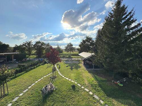 Balkon Bad OG Blick 1 - Einfamilienhaus mit 261,50 m² in Strausberg zum Kaufen