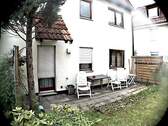 Terrasse zum Garten Bild 2 - Etagenwohnung mit 62,00 m&sup2; in Korntal-Münchingen zur Miete