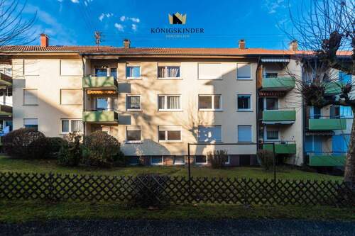 Rückseite - 3 Zimmer Etagenwohnung zum Kaufen in Ebersbach an der Fils