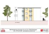 Ost Ansicht - Etagenwohnung mit 101,00 m&sup2; in Stühlingen zum Kaufen