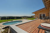 Terrasse mit Pool - 